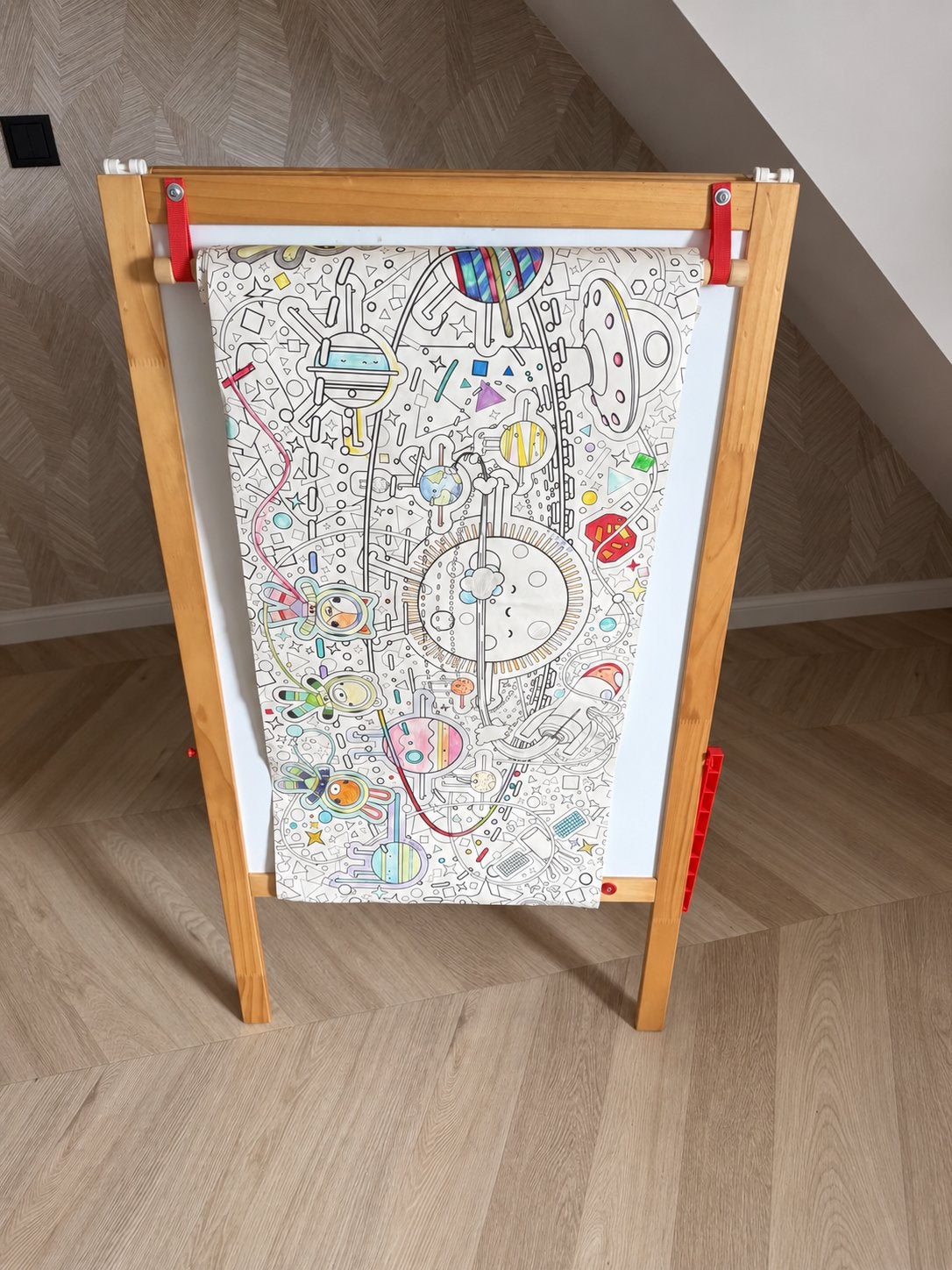 IKEA MÅLA Tekenbord met 30m tekenpapier, Ophalen, Zo goed als nieuw, Knutselen