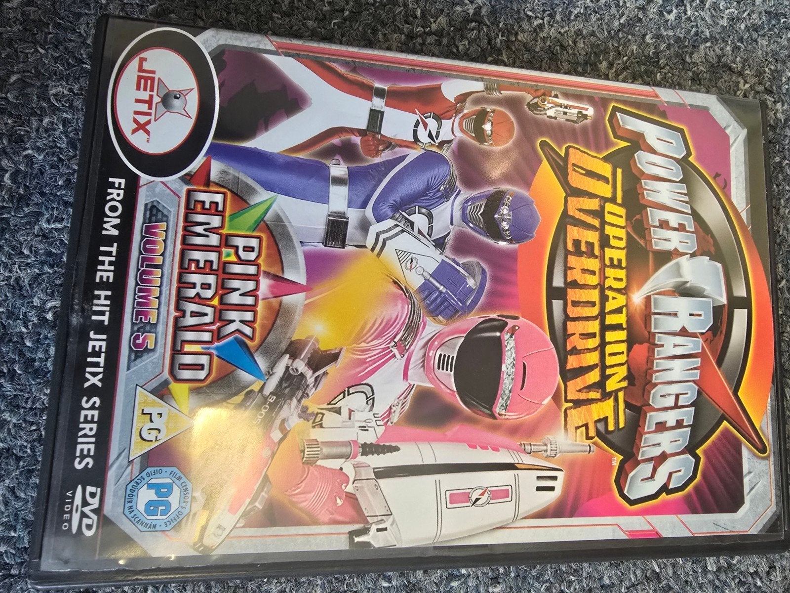 Power Rangers Operation Overdrive - Volume 1 t/m 5 DVD, Ophalen of Verzenden, Zo goed als nieuw, Vanaf 6 jaar, Actie en Avontuur