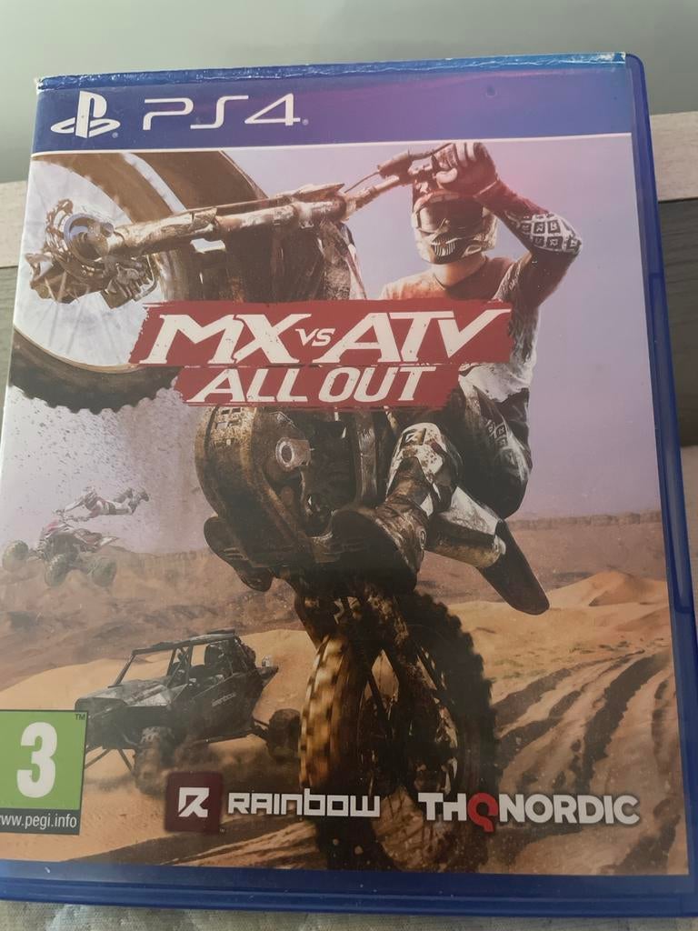 MX vs ATV All Out PS4 - Racegame voor PlayStation 4, Ophalen, Gebruikt, 1 speler, Racen en Vliegen