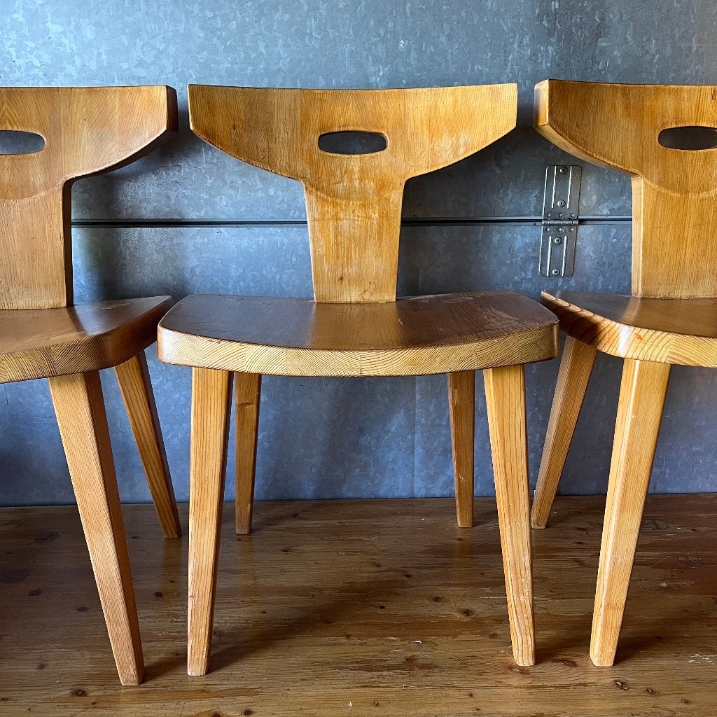 jaren 60 eethoek Jacob Kielland-Brandt Deens design, Bruin, Vintage, Vier, I. Christensen