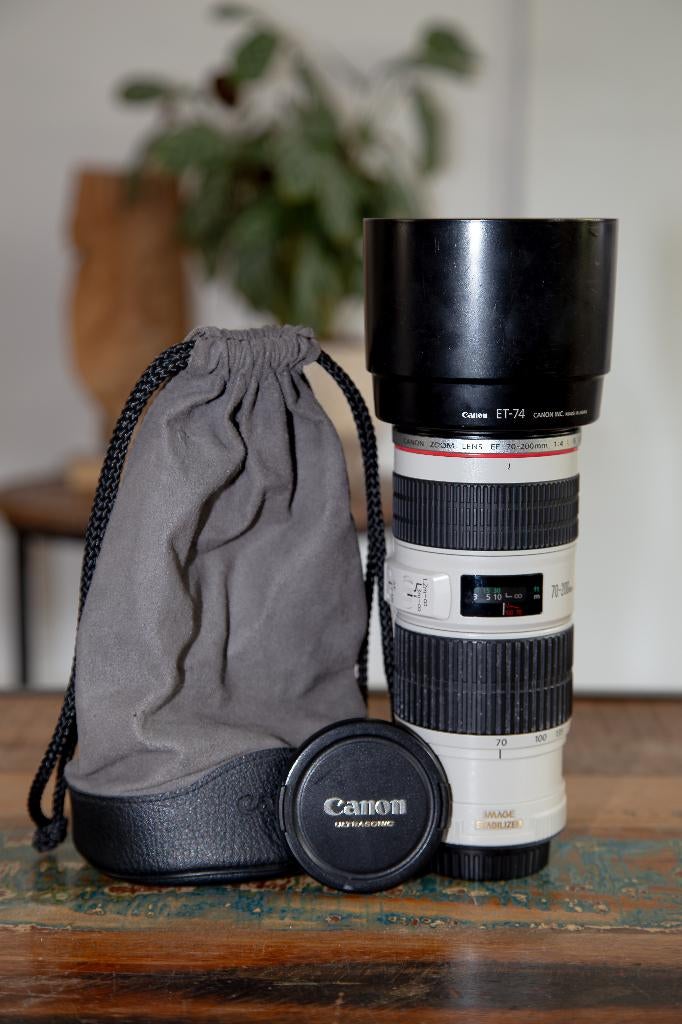 Canon EF 70-200 F4 IS USM, Audio, Tv en Foto, Fotografie | Lenzen en Objectieven, Ophalen of Verzenden, Gebruikt, Telelens, Zoom