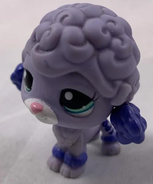 Hasbro LPS Littlest Pet Shop #2605 Paarse Poedel Exclusief