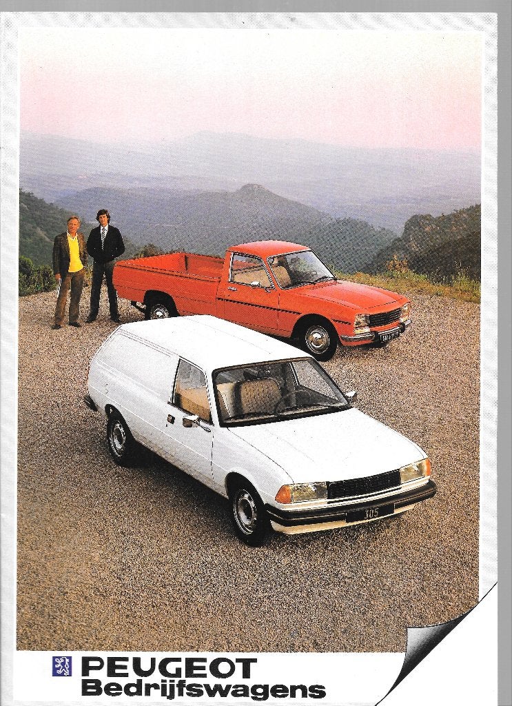 PEUGEOT 305 VAN / 504 PICK-UP, Boeken, Ophalen of Verzenden, Zo goed als nieuw, Peugeot