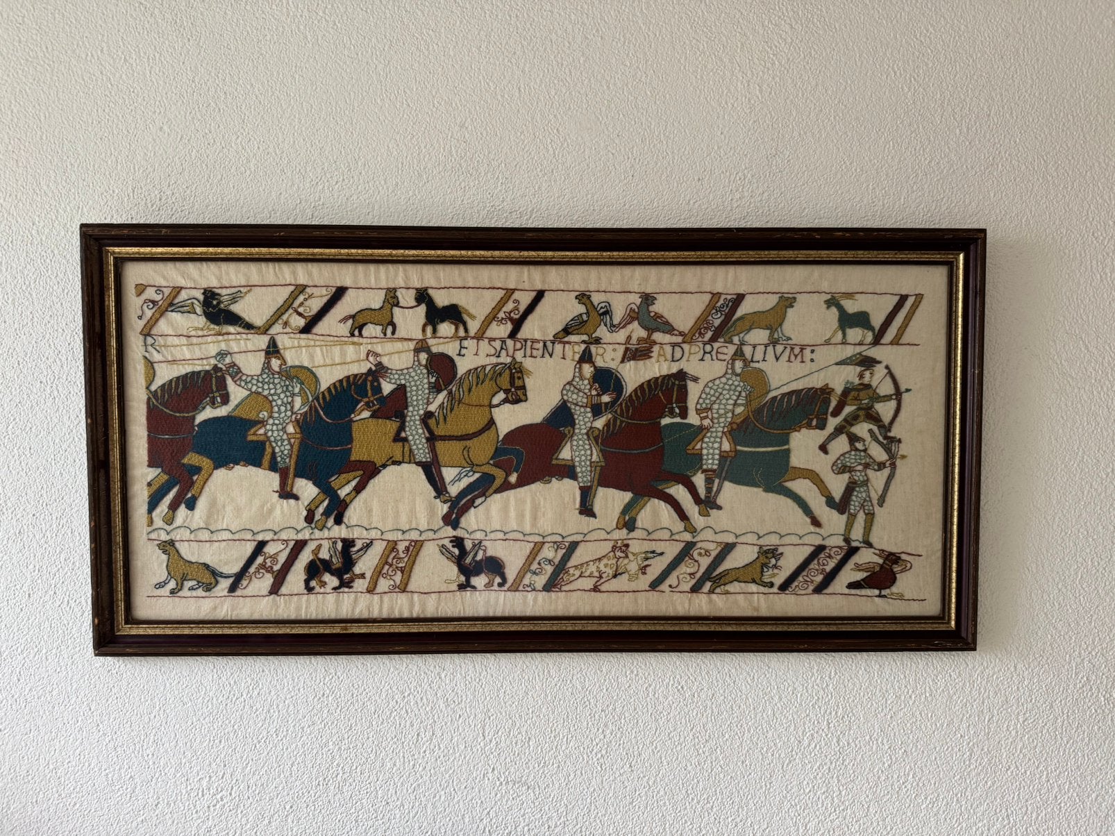 Tapisserie de Bayeux, Ophalen