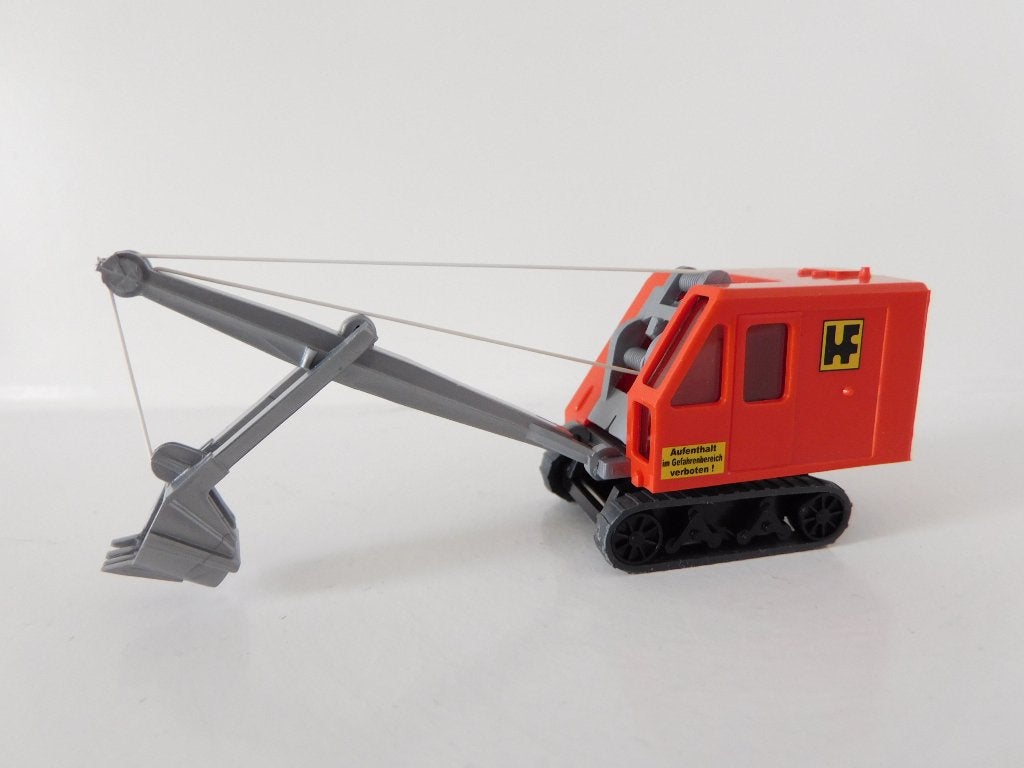Wiking Bagger kraan Sondermodell 1:87, Ophalen of Verzenden, Nieuw, Hijskraan, Tractor of Landbouw, Wiking