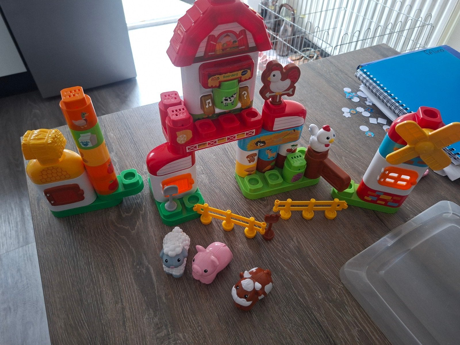 VTech blabla blocks Dieren Boerderij Speelset, Ophalen, Gebruikt, 0 tot 6 maanden