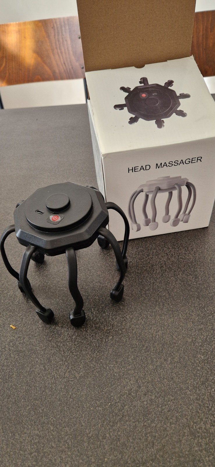 Hoofdmassageapparaat - Ontspanning voor Hoofd en Nek, Sport en Fitness, Ophalen, Zo goed als nieuw, Apparaat