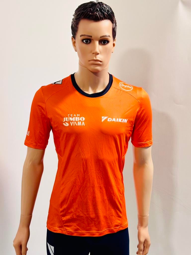 Sportkleding sportshirt hardloopshirt maat M Fila, Maat 48/50 (M), Oranje, Ophalen of Verzenden, Zo goed als nieuw