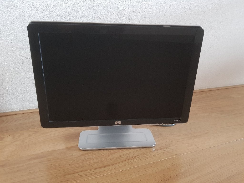 Mooie HP breedbeeld LCD monitor 20,1 inch met speakers, Hp, Gebruikt, Ophalen of Verzenden, Overige typen