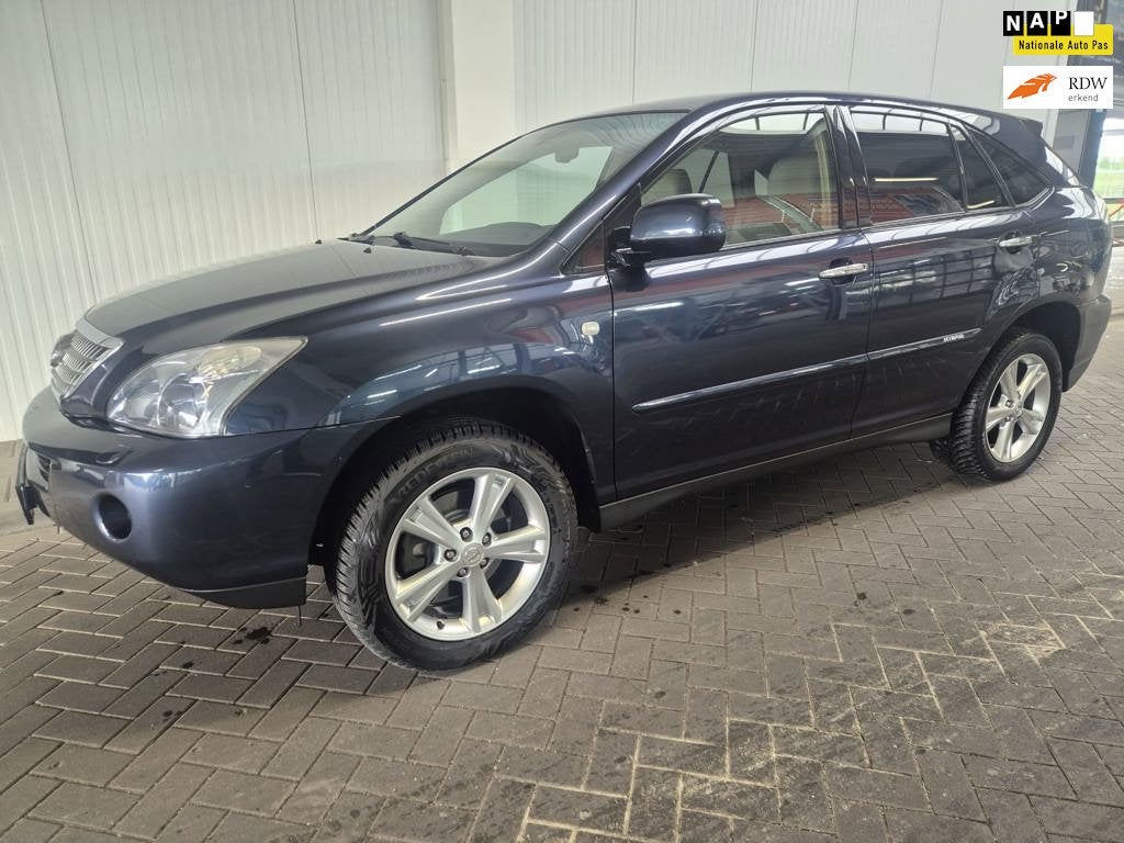 Lexus RX 400h Hybrid – zeer nette luxe SUV – onderhoudsh, Auto's, Lexus, Automaat, 3311 cc, Gebruikt, Blauw