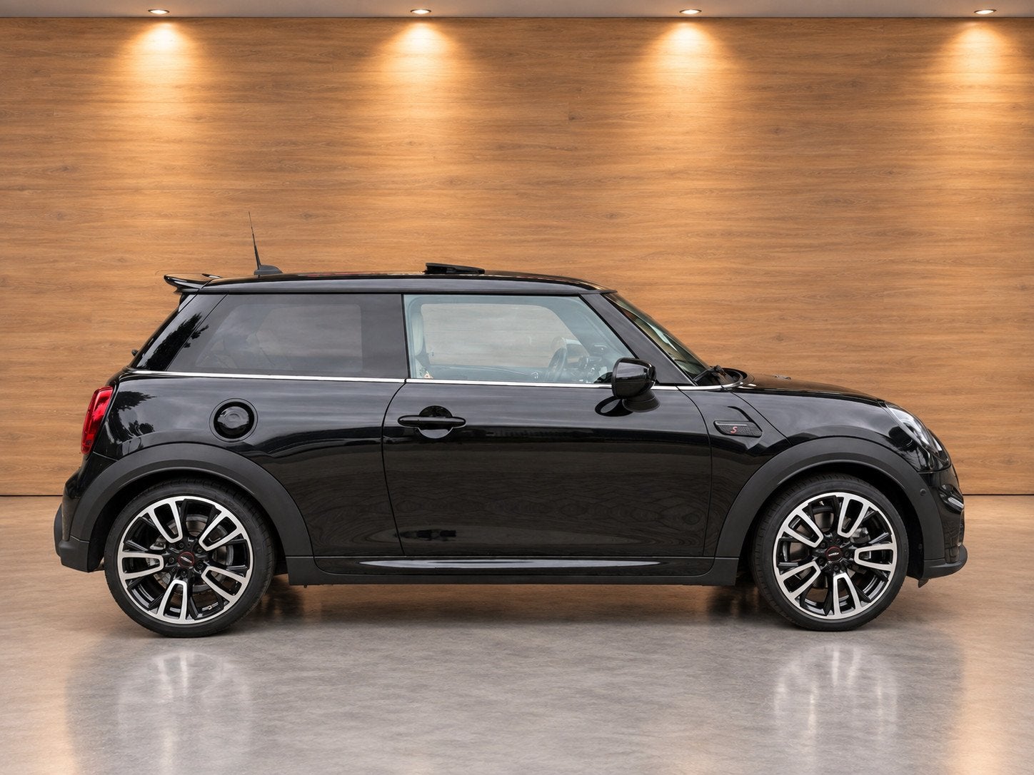 Mini 3-Deurs 2.0 Cooper S Rockingham GT Edition J WORKS, Gebruikt, Euro 6, 4 stoelen, Zwart