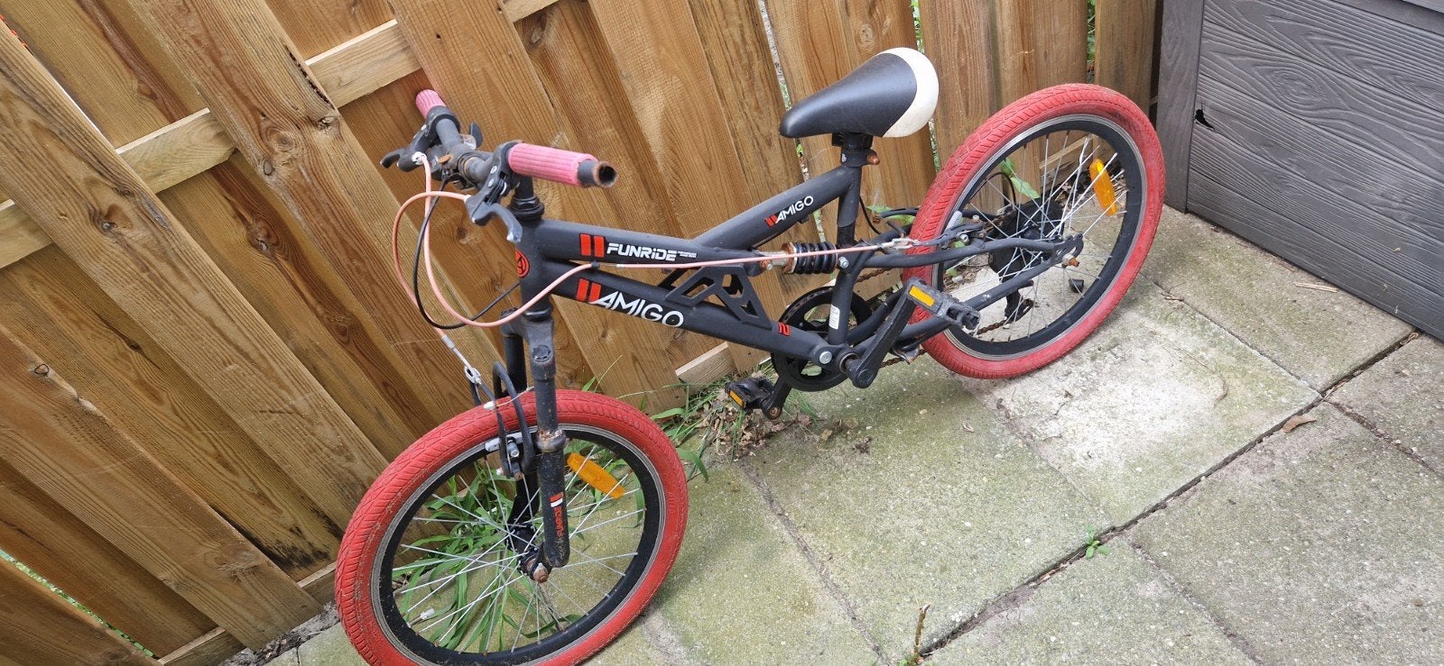 Amigo Funride Performance Jongensfiets 20 inch, Minder dan 49 cm, Ophalen, Gebruikt, Overige merken