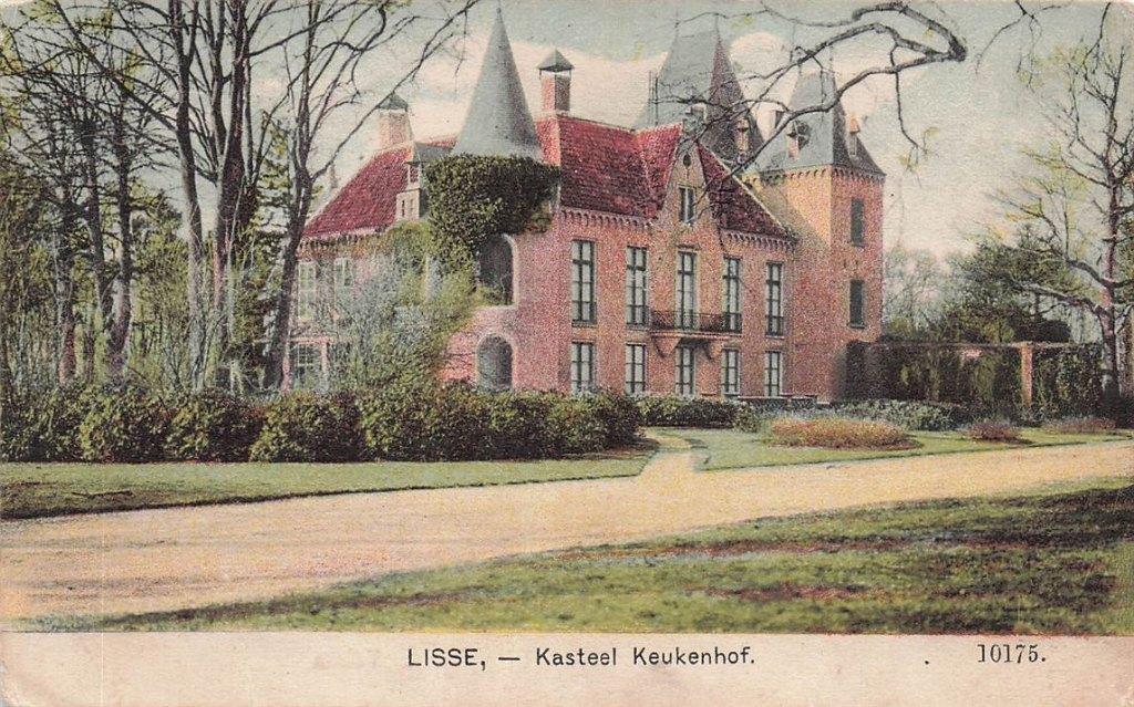703-498-047 Lisse Kasteel Keukenhof, Verzenden, Voor 1920, Zuid-Holland
