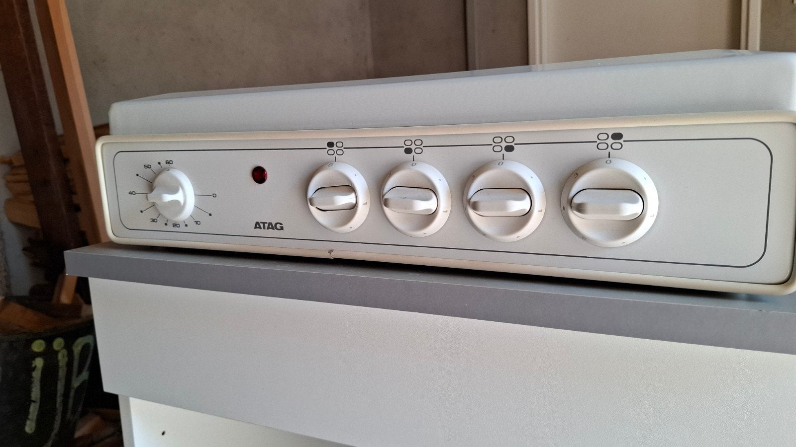 ATAG Vrijstaand Elektrisch Kooktoestel met 4 Kookzones, Witgoed en Apparatuur, Kookplaten, Ophalen, Gebruikt, 4 kookzones, Vrijstaand