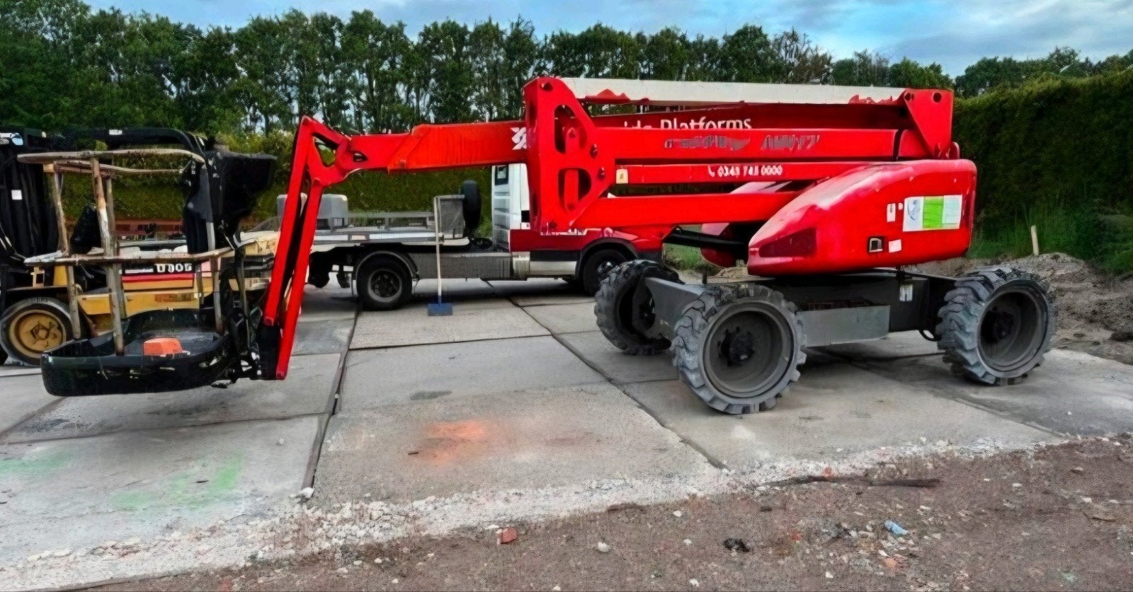 Niftylift HR17 Aichi Genie hoogwerker knikarmhoogwerker, Ophalen of Verzenden