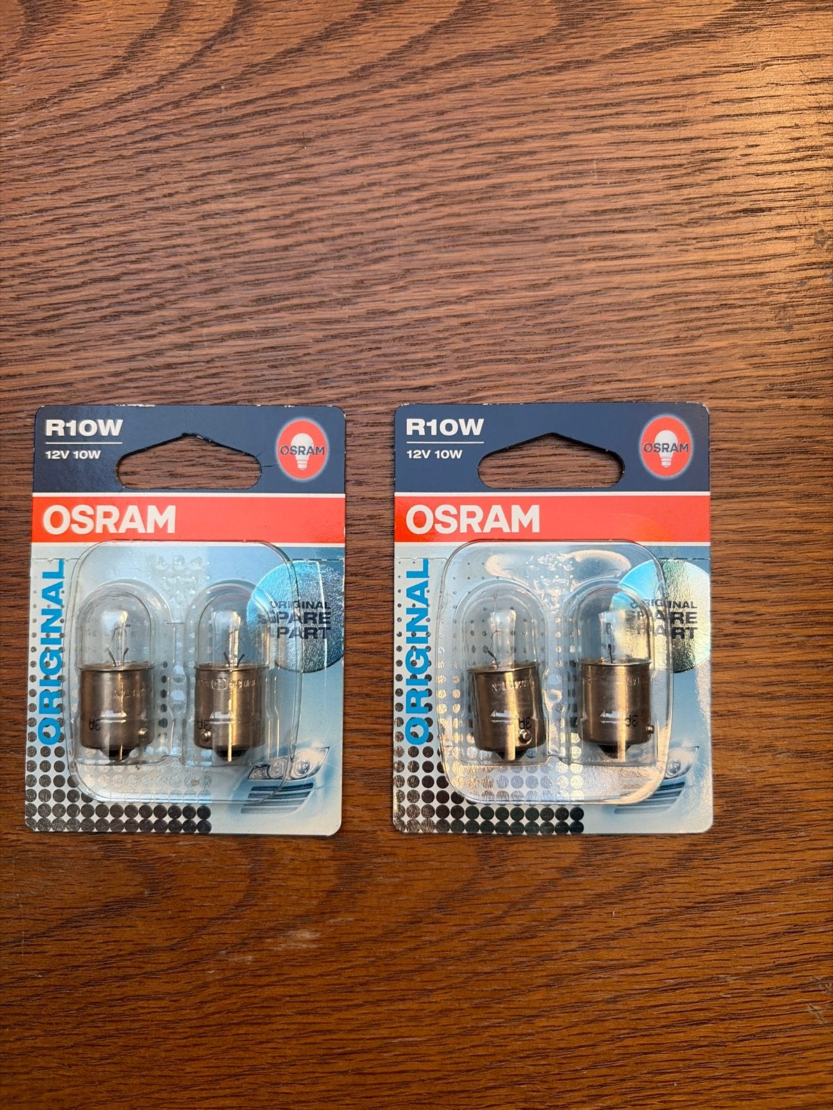OSRAM R10W 12V 10W Gloeilampen (2 stuks), Ophalen of Verzenden, Nieuw, Universele onderdelen
