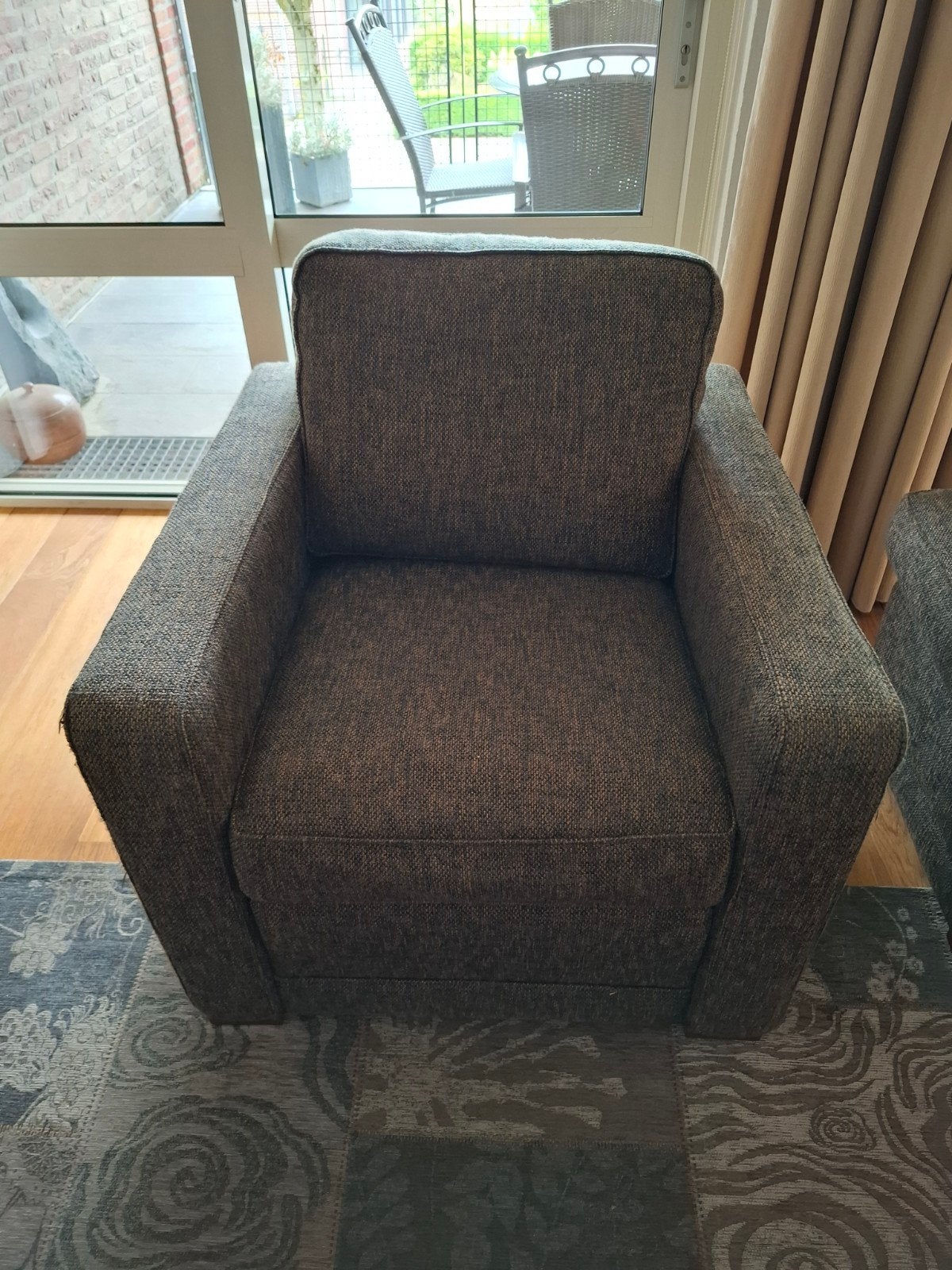 Comfortabele fauteuil in zeer goede staat, Ophalen, 75 tot 100 cm, Zo goed als nieuw, 75 tot 100 cm