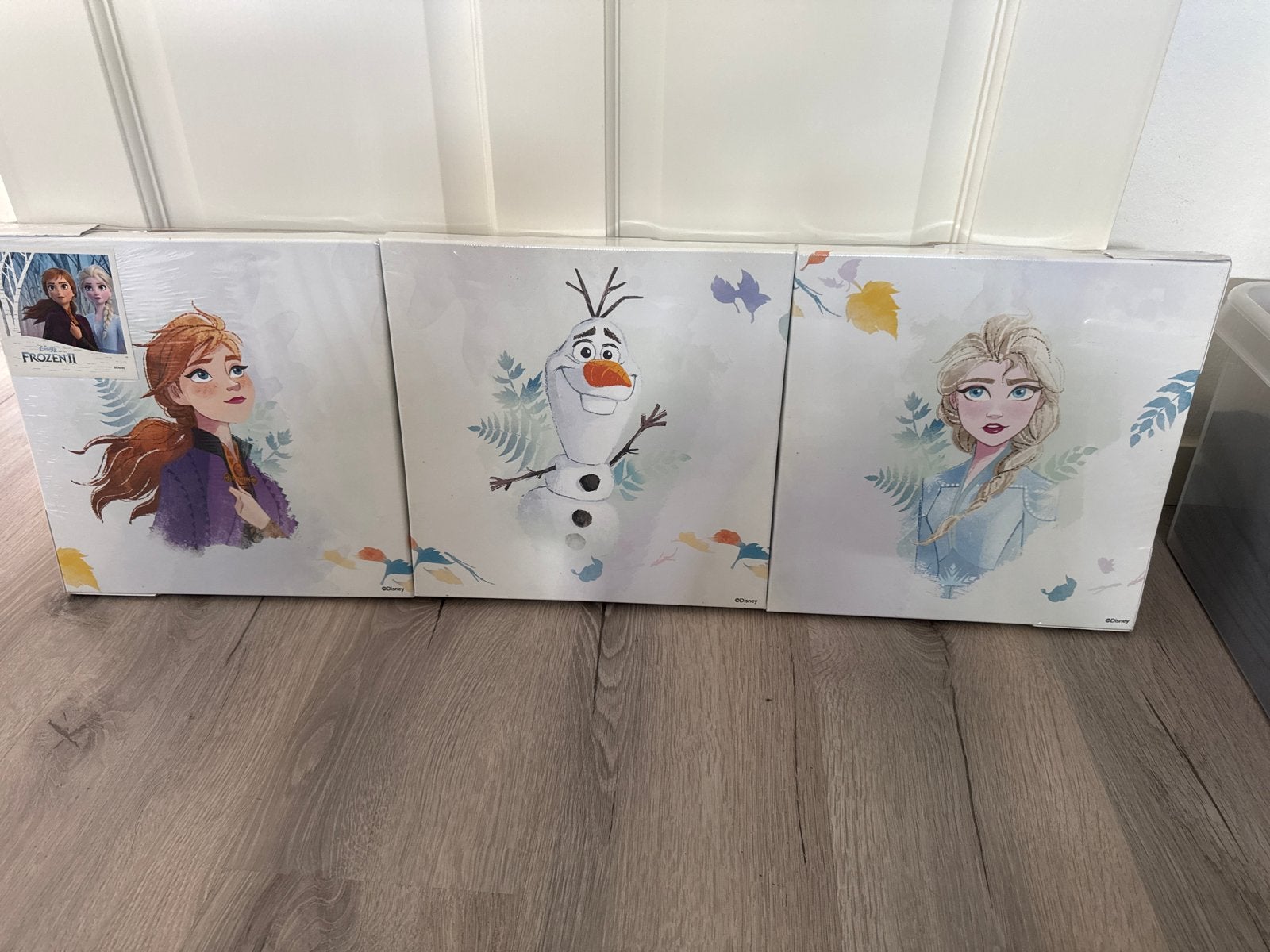 Nieuw Disney Frozen 3-delig canvas schilderij 30x30 cm, Kinderen en Baby's, Kinderkamer | Inrichting en Decoratie, Nieuw, Ophalen of Verzenden