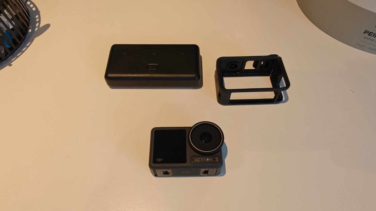 DJI Osmo Action 3 met 3 accu's en chargecase, Audio, Tv en Foto, Actiecamera's, Ophalen, Zo goed als nieuw, Overige merken