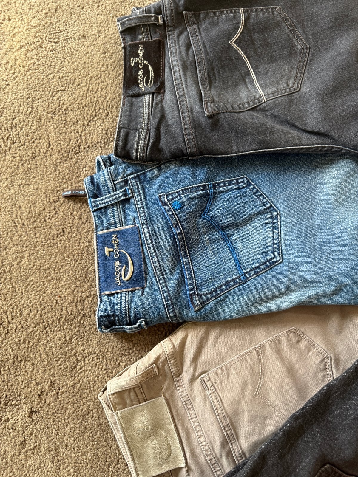6 Nieuwe Jacob Cohen Jeans Maat 34 - Diverse Kleuren, Kleding | Heren, Spijkerbroeken en Jeans, Overige kleuren, Nieuw, Ophalen of Verzenden