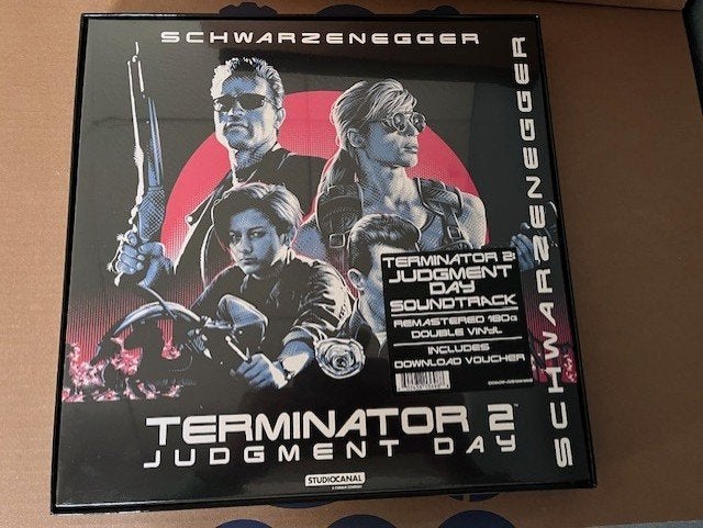 Terminator 2 Judgment Day 2D/3D/4K UHD + Soundtrack Vinyl, Cd's en Dvd's, Ophalen of Verzenden, Engels, Actie, 4K Ultra HD Blu-ray