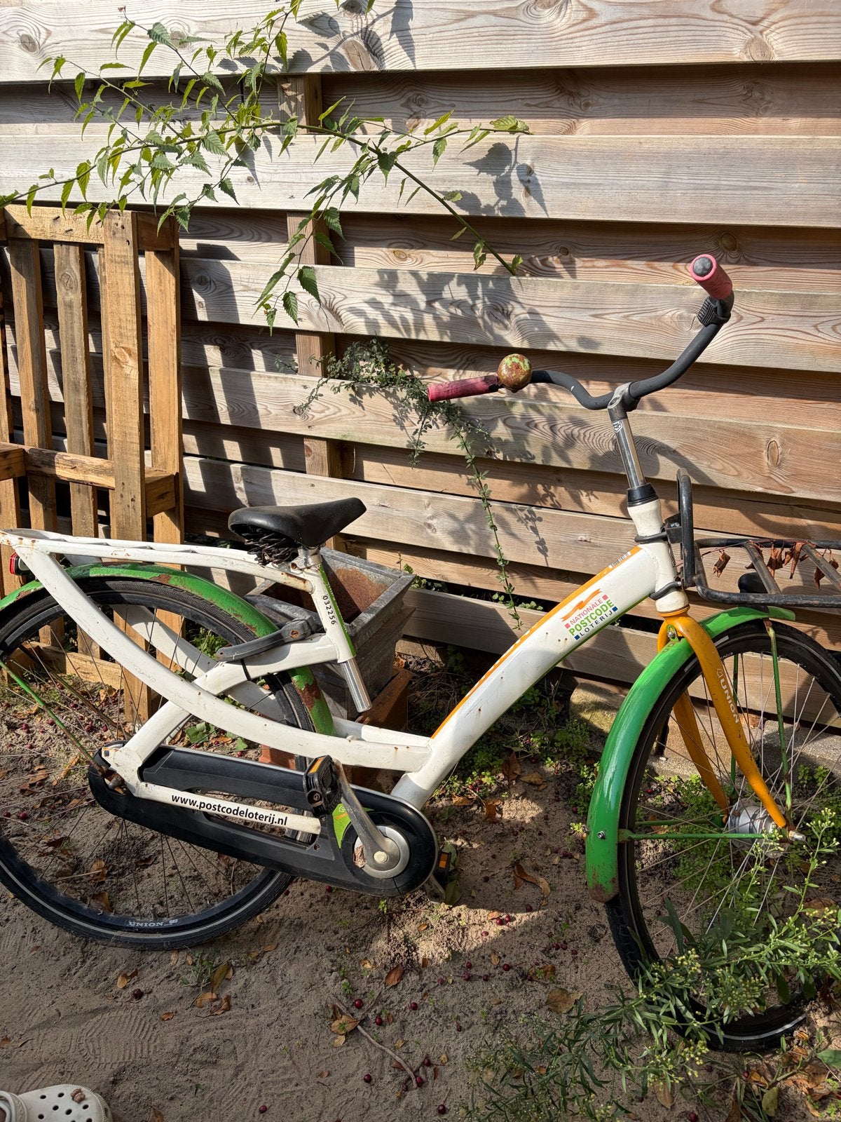Gebruikte Postcodeloterij fiets - Opknapper, Fietsen en Brommers, Terugtraprem, Ophalen, Overige merken, 53 tot 56 cm
