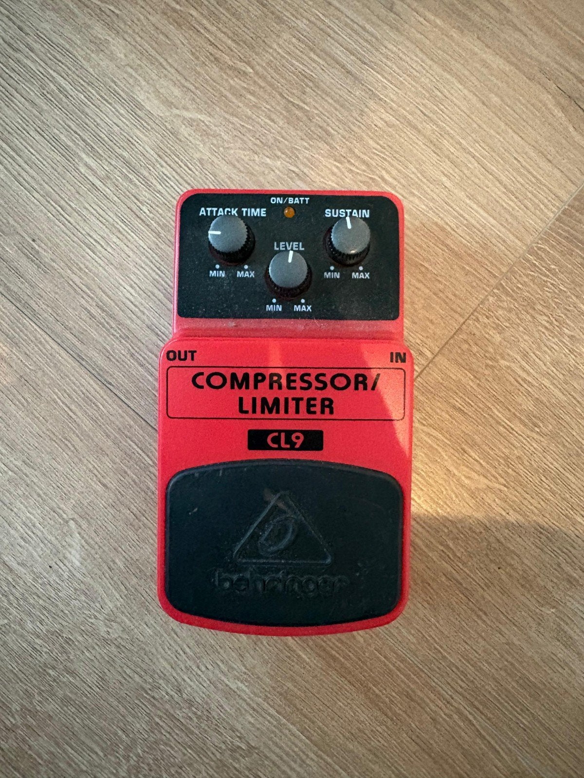 Behringer Compressor/Limiter CL9 - Gitaar Pedaal, Ophalen of Verzenden, Gebruikt, Compressor