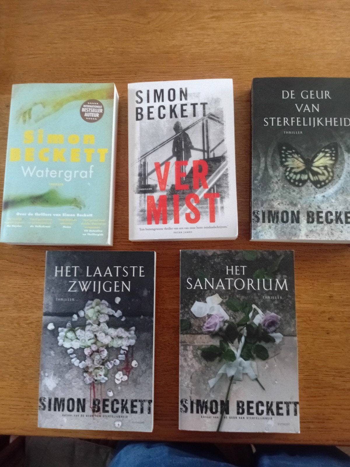 Simon beckett   5x, Boeken, Ophalen of Verzenden, Zo goed als nieuw