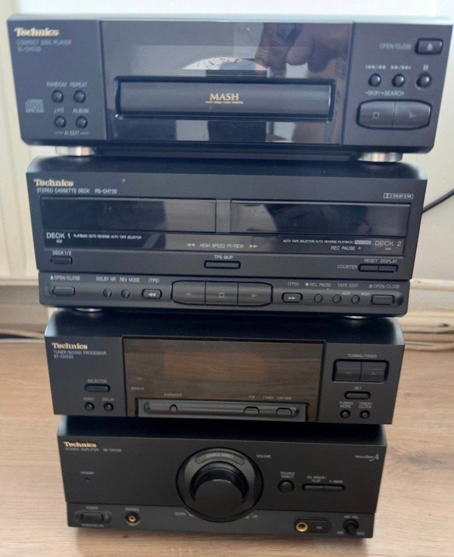 Technics Set In Perfecte En Mooie Staat., Audio, Tv en Foto, Stereo-sets, Overige merken, Losse componenten, Ophalen of Verzenden