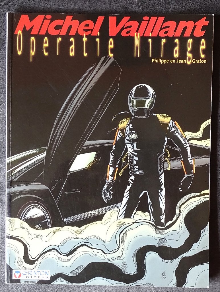 Michel Vaillant nr.64-Operatie Mirage. Prachtige staat, Jean Graton, Eén stripboek, Ophalen of Verzenden, Zo goed als nieuw