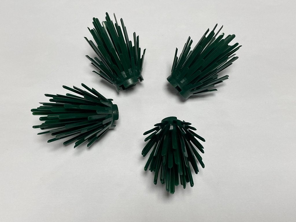 Partij 4x nieuwe Lego struiken in diverse kleuren, Overige thema's, Lego, Nieuw, Ophalen of Verzenden