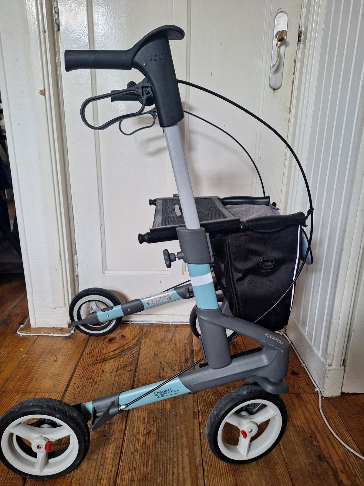 Topro Troja 5G S rollator, lichtgewicht inklapbaar!, Ophalen, Lichtgewicht, Gebruikt