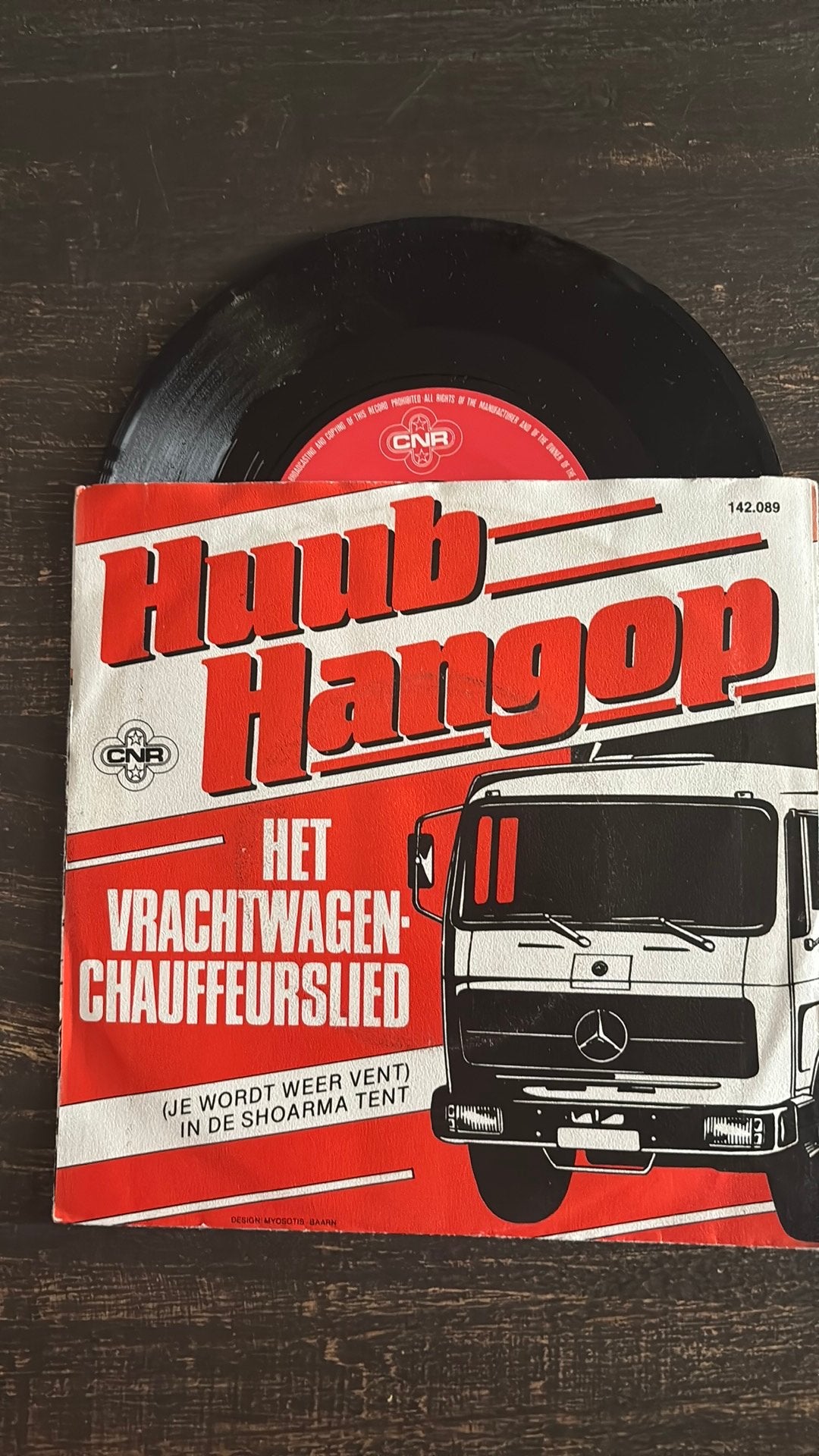 Huub Hangop - Het vrachtwagen- chauffeurslied, Ophalen of Verzenden, Zo goed als nieuw, Nederlandstalig