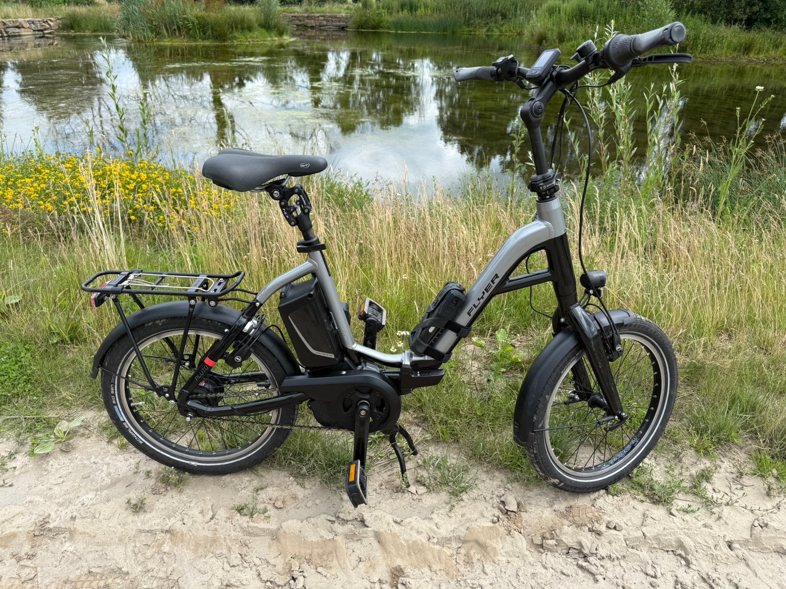 Flyer pluto 3.01 E-Bike Slechts 150 KM gereden, Ophalen, Zo goed als nieuw, 20 inch of meer, Versnellingen