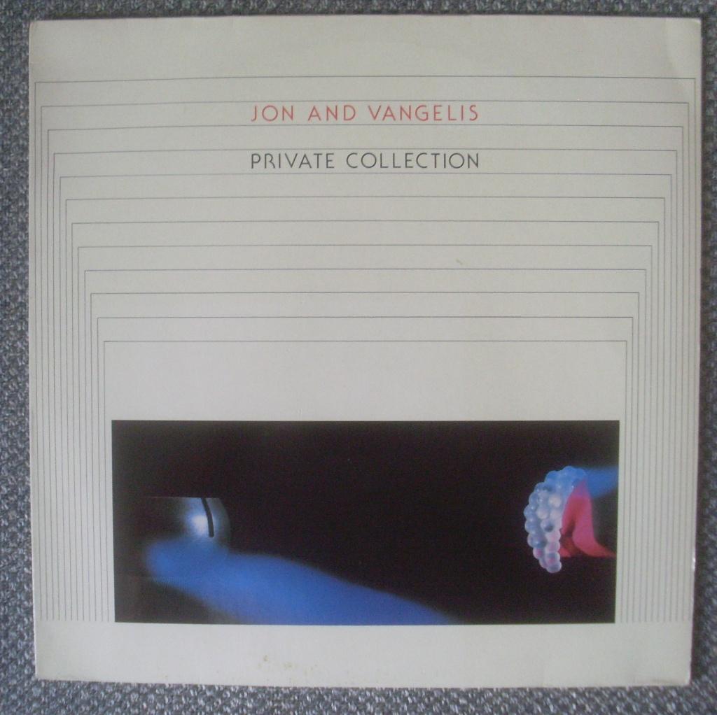 Jon and Vangelis - Private Collection (LP) Jon Anderson Yes, Cd's en Dvd's, Vinyl | Rock, Gebruikt, Inclusief binnenhoes, Progressive