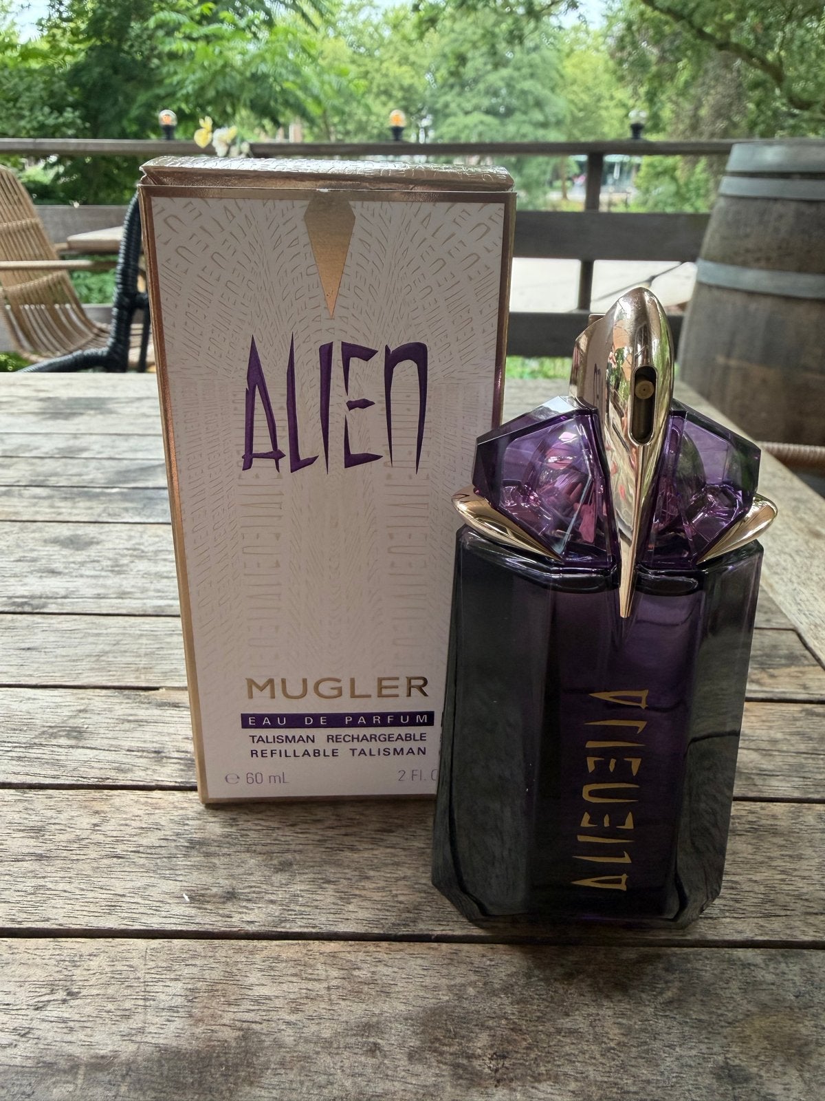 Mugler Alien Eau de Parfum 60 ml - Navulbaar, Ophalen of Verzenden, Zo goed als nieuw