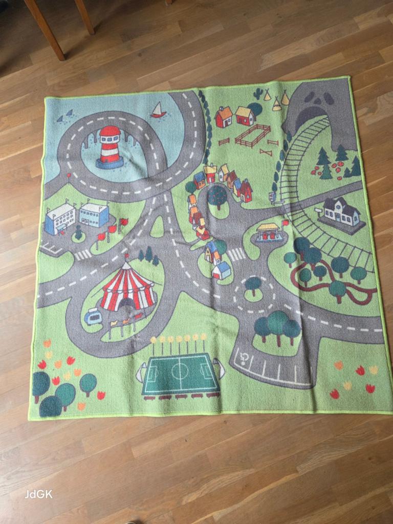 Ikea speelkleed Stadsdel  135 x 130, Kinderen en Baby's, Ophalen, Zo goed als nieuw