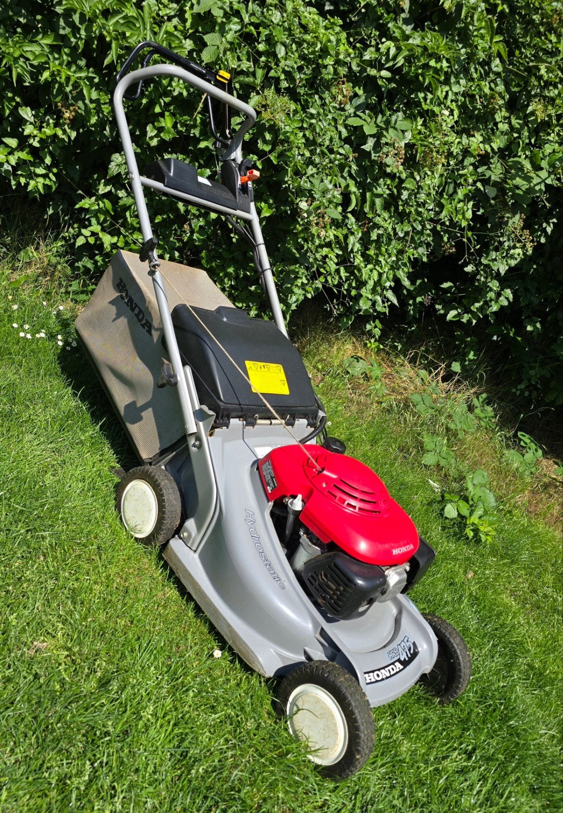 Honda hrb 475 ( elektrisch gestart ), Ophalen, Cirkelmaaier, Honda, Gebruikt