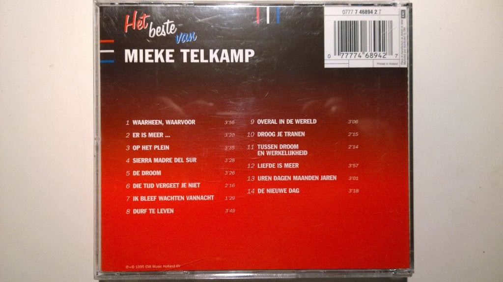Mieke Telkamp - Het Beste Van, Ophalen of Verzenden, Zo goed als nieuw, Pop