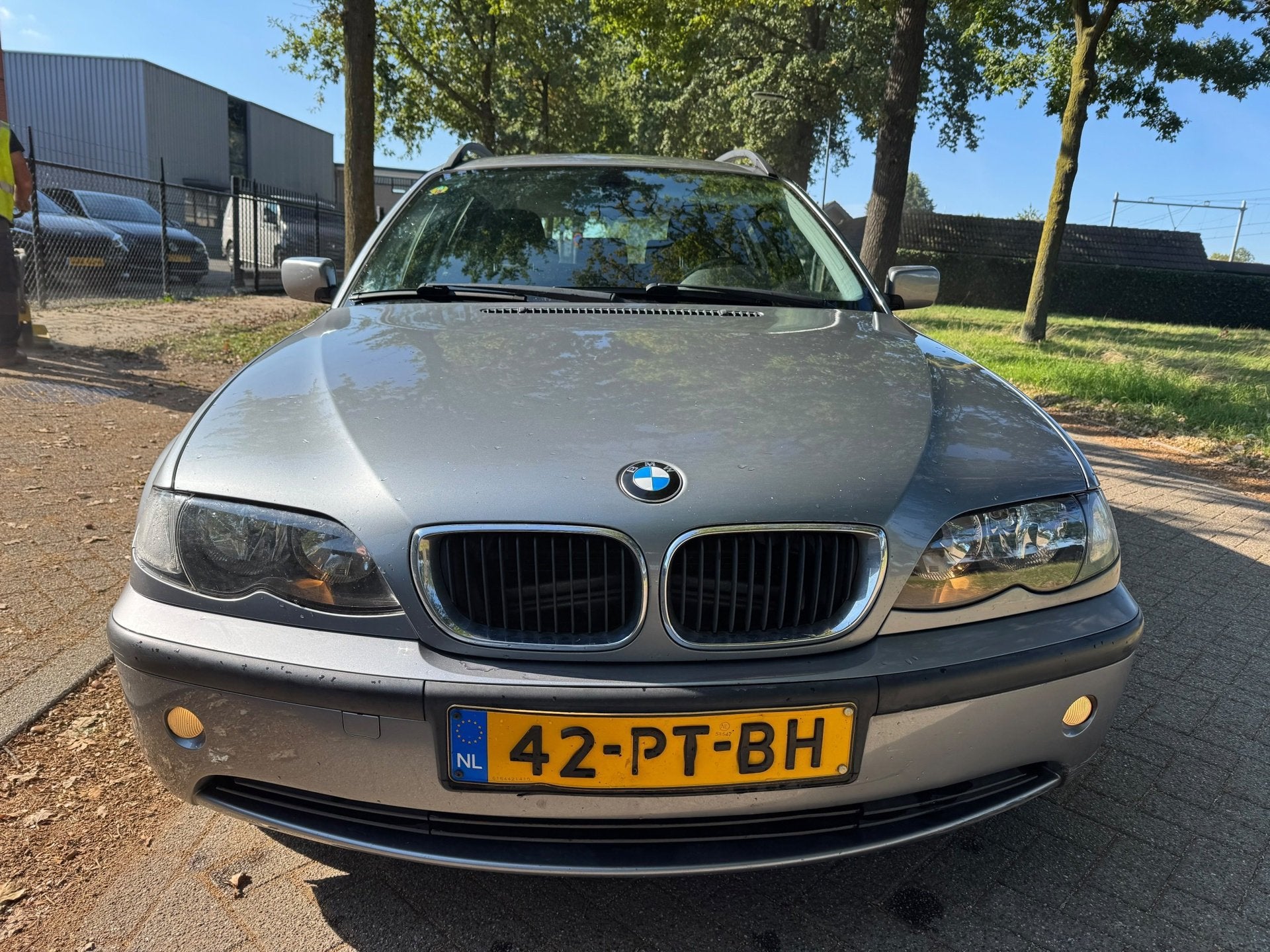 BMW 3-serie Touring 316i Black&Silver II 2004, Auto's, Achterwielaandrijving, 4 cilinders, Handgeschakeld, Verwarmde buitenspiegels