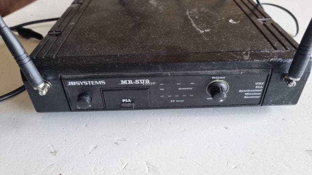 JBL draadloze microfoon - Werkt perfect, Ophalen of Verzenden, Gebruikt, Zangmicrofoon, Draadloos