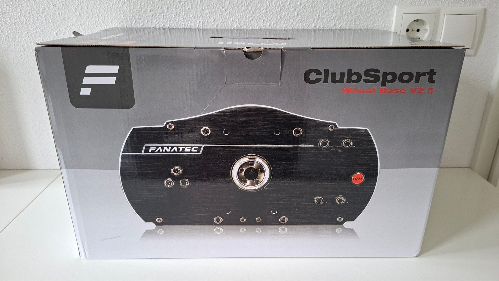 Fanatec ClubSport Wheel Base V2.5 CWS, Spelcomputers en Games, Games | Pc, 1 speler, Racen en Vliegen, Ophalen of Verzenden, Zo goed als nieuw