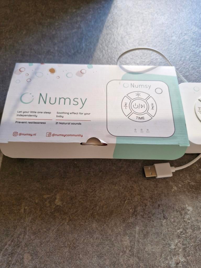 Numsy Slaaptrainer met 21 Natuurlijke Geluiden, Kinderen en Baby's, Overige Kinderen en Baby's, Ophalen of Verzenden, Zo goed als nieuw