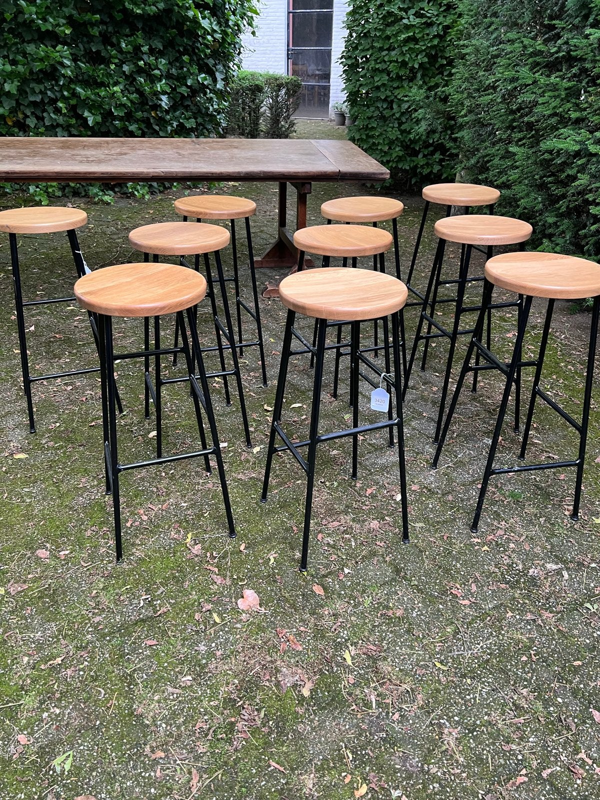 Hay Cornet barkruk - prijs per stuk (set van 6), Huis en Inrichting, Barkrukken, Met voetsteun, 60 tot 90 cm, Ophalen of Verzenden