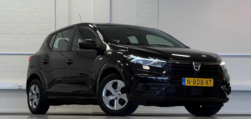 Dacia Sandero 1.0 TCe 100 Bi-Fuel Essential Trekhaak Mooi! A, Voorwielaandrijving, Stof, Start-stop-systeem, Zwart