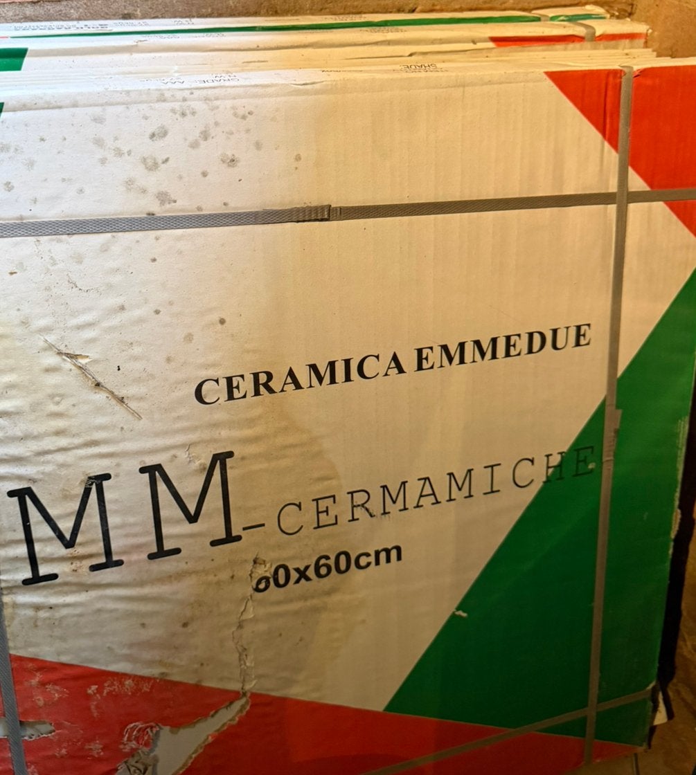 Keramische vloertegels 60x60cm - Marmerlook, 60 cm of meer, Nieuw, Minder dan 5 m², Wandtegels