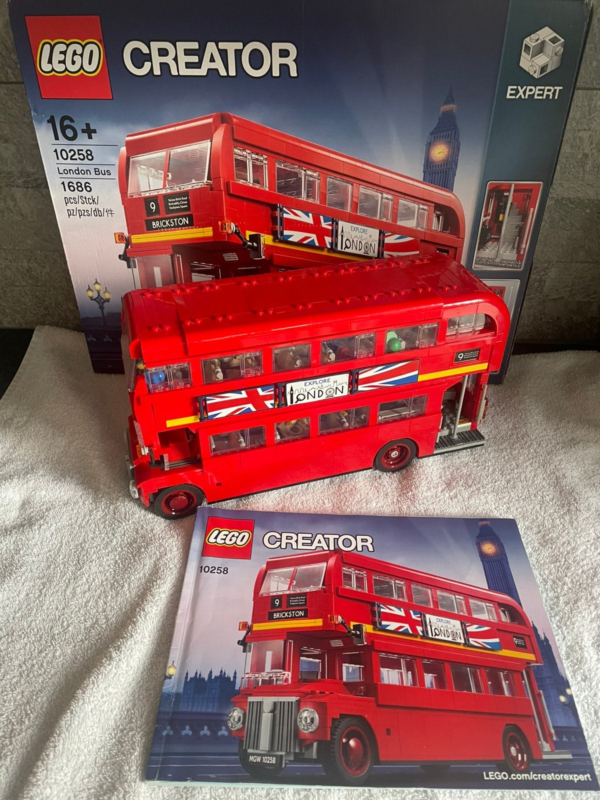 LEGO Creator Expert London Bus 10258, Ophalen of Verzenden, Zo goed als nieuw