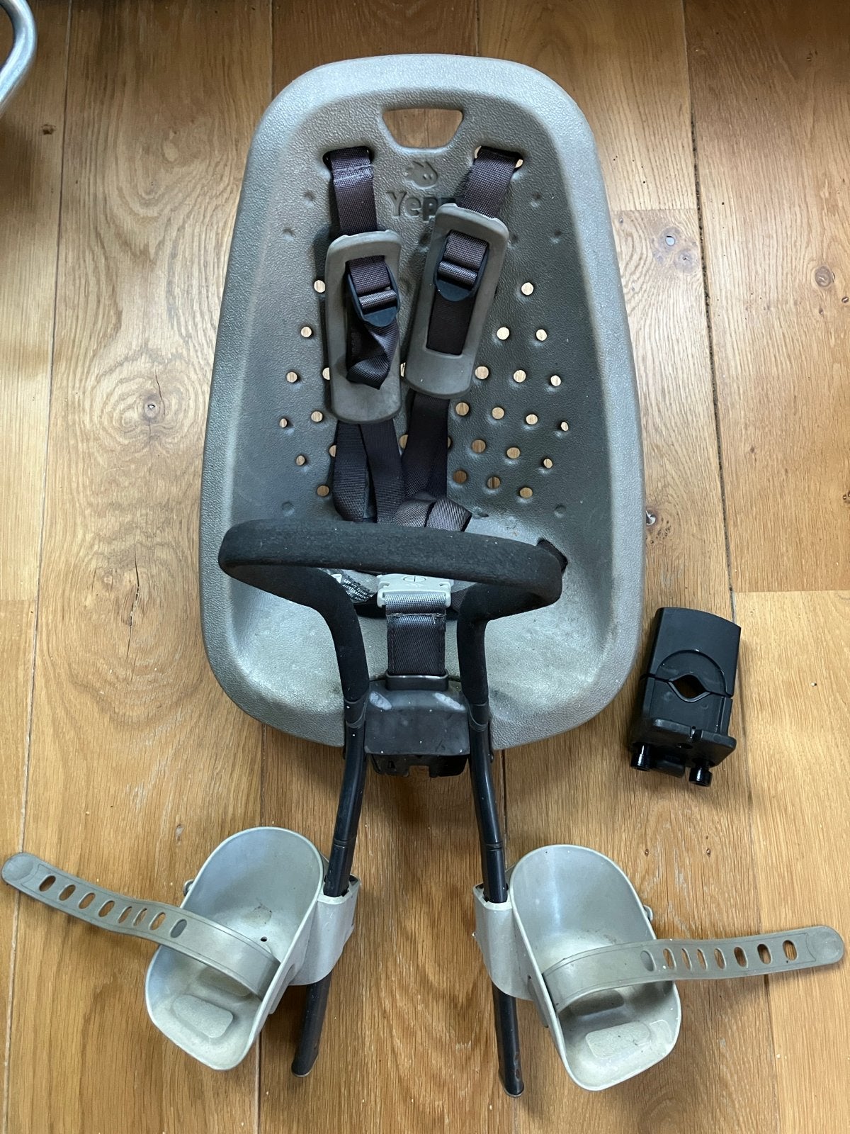 Yepp Mini Fietsstoeltje - Voorzitje, Ophalen, Voorzitje, 0 t/m 13 kg, Gebruikt