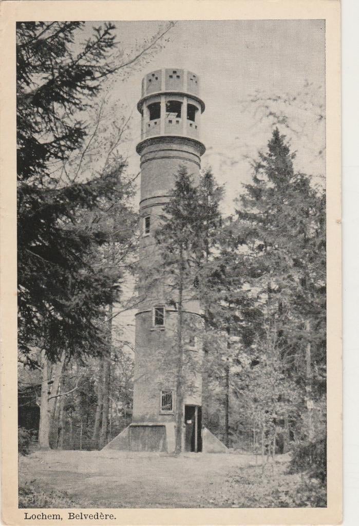 LOCHEM Belvedère 1958, Verzamelen, Ansichtkaarten | Nederland, Gelopen, Gelderland, 1940 tot 1960, Verzenden