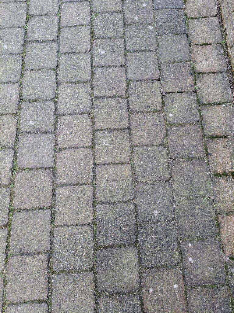 Gebruikte betonnen klinkers 9m2, Ophalen, Gebruikt, Klinkers, 5 tot 10 m²